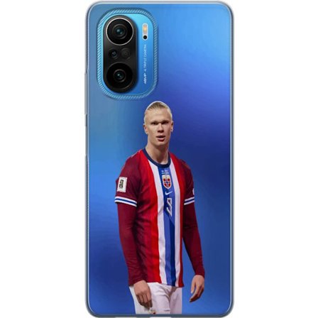 Kompatibelt Mobildeksel til Xiaomi Xiaomi Poco F3 Erling Haaland Manchester City Norge fotball angriper toppspiller utrolig målproduksjon kraftig ras