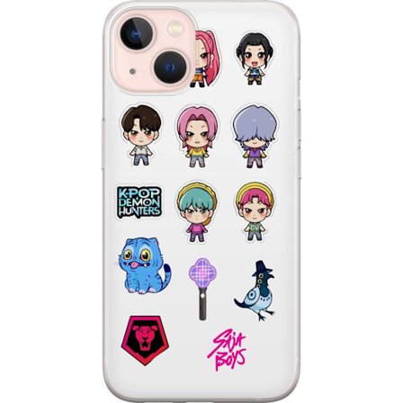 Kompatibelt Mobildeksel til Apple iPhone 13 Kpop Demon Hunters Chibi Idol Karakterer Søte Anime Tegneserie Stil