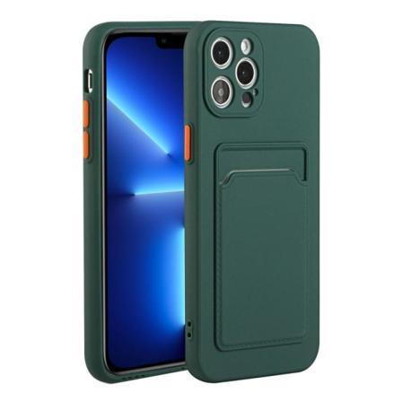 Kortholdercover til iPhone 13 Pro Max - Grøn Green
