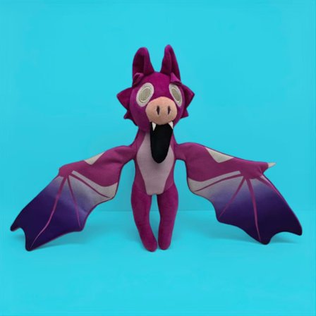 Bat 99 Nights In The Forest 99nights Plysjdukke Søt anime-leke Bursdags- og julegave