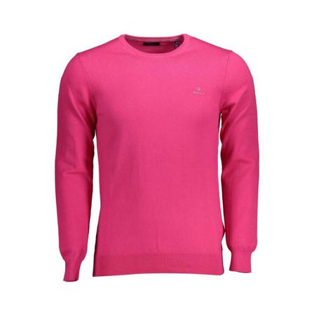 Gant Round-neck Stickat rosa, Herr Stickade tröjor, Herr, Storlek: ONE SIZE