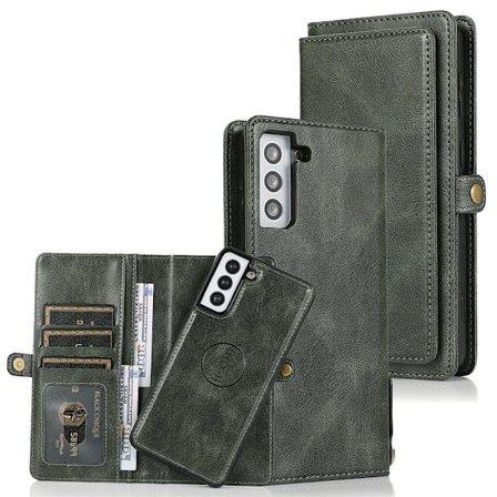 Samsung Galaxy S21 - Professionellt Praktiskt 2-1 Plånboksfodral