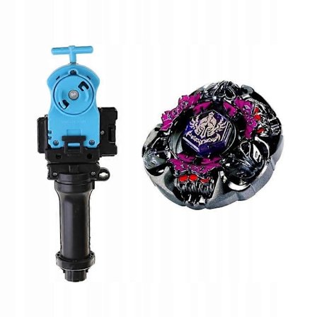 Beyblade 4d System Metal Fusion Bb80 med Launcher og Launcher Grip