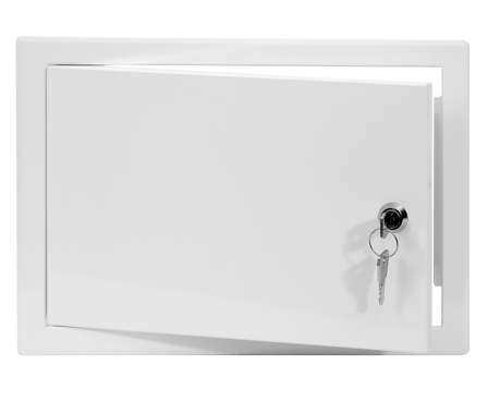 Europlast RLMA 3040 Inspeksjonsluke Metall m/lås, 400x300 mm