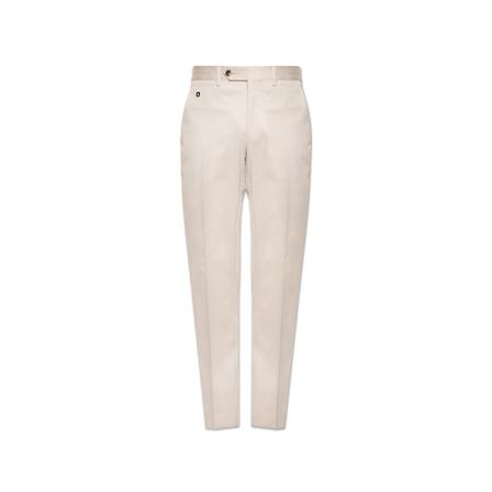 Salvatore Ferragamo Cotton Bukser Grå, Herre Buks