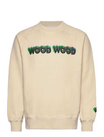 Hester Logo Sweatshirt Cream Wood Wood