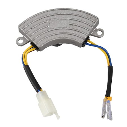 Grå 2KW-3KW Generator Bensin Automatisk Spänningsregulator AVR Aluminiumskal