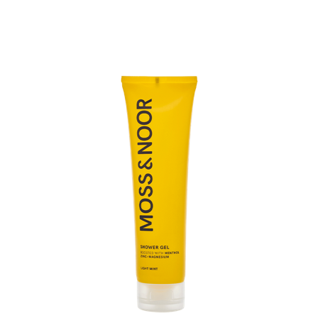 Moss & Noor After Workout Shower Gel Light Mint 150 g zink