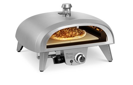 Austin and Barbeque-AABQ - Superior Pizza Oven Gas 18'''-Gassovn for pizza 45 cm med digitalt termometer 8 kW-Barbecue-Pizzaovn