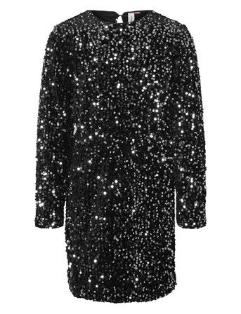 Vero Moda Girl | Vmbella Sequin Ls Short Dress Jrs Girl | 152