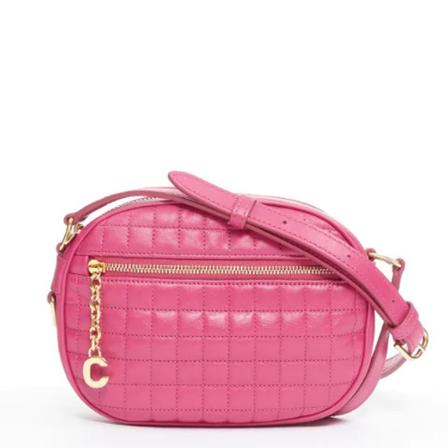 Celine Vintage Pre-owned Cross Body Tass , Roze , Dames , Maat: ONE Size Vintage Tassen