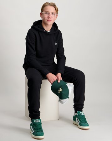 U.S. Polo Assn. DHM LB Hoodie Noir Sweats à capuche Garçon - Kids Brand Store
