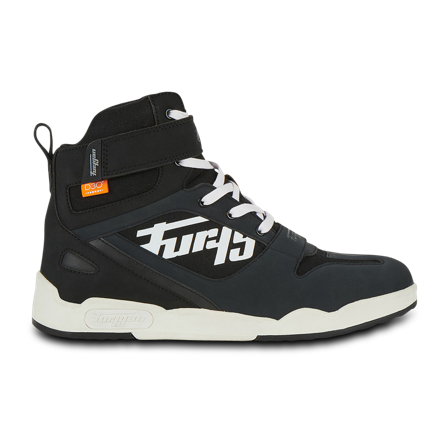 Zapatillas de Moto Furygan Get Down Negro/Blanco 40