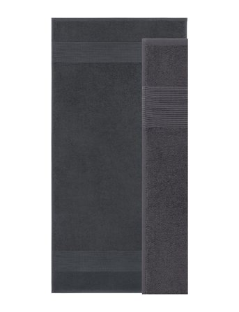 Lacoste Home Llecroco Handtowel - Grey - 50X100CM