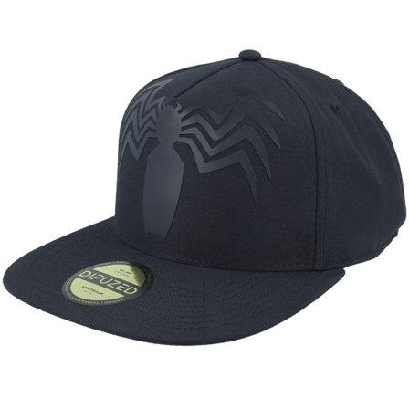 Difuzed - Svart snapback Keps - Marvel Venom Black Snapback @ Hatstore
