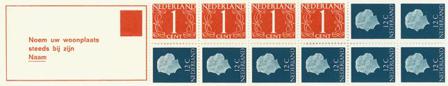 Holland 1970 - Frimærkehæfte NVPH PB8c - Postfrisk