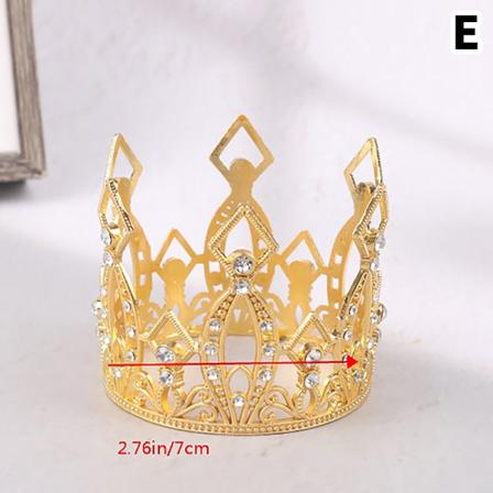 Kronekakepynt Prinsesse Topper Barnepynt for Vi E