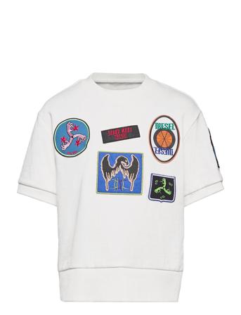 Smaggyshpatch Over Sweat-Shirt White Diesel