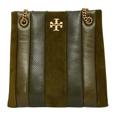 Tory Burch, Shopper 139003 Zielony, Kobieta, Rozmiar: ONE Size