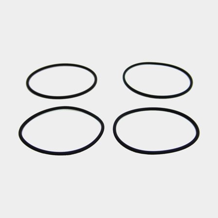 Volvo Penta packningssats till oljekylare i svart gummi för motorer 31, 41, KAD32, KAD42, KAD43, KAD44, KAD300, 71, 73