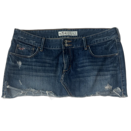 Lågmidjad jeanskjol Hollister
