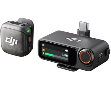 DJI Mic 3 (1 TX + 1 RX) - trådlös mikrofon