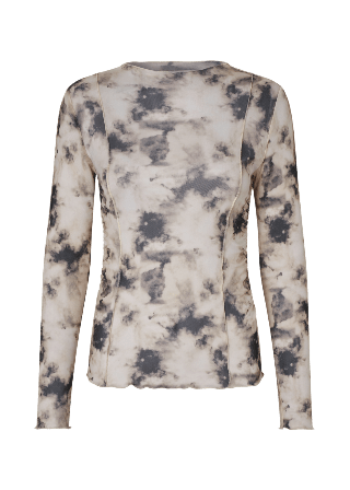 Modström Petrinamd Print Top T-shirts & toppar Dam Transparant S