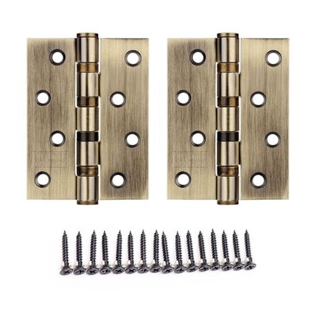 Hårdvara Rostfria Gångjärn Dörrkontakt Låda 8 Monteringshål Hållbar Möbel Bokhylla Fönster Skåp Hem