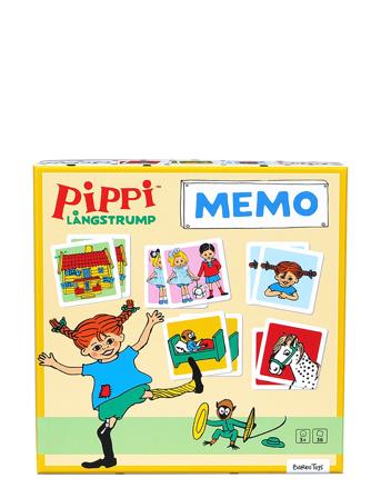 Pippi Memo Toys Puzzles And Games Games Memory Multi/patterned Barbo Toys