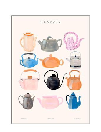 Laura-Teapots Patterned PSTR Studio