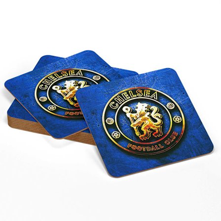 4-Pak - Glassbrikker Chelsea - Underlag til Glass