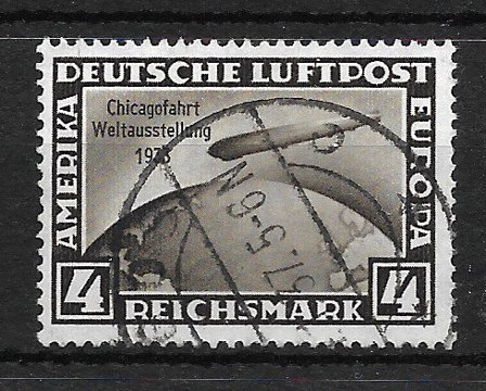 Tyske Rige 1933 - AFA 493 - Stemplet