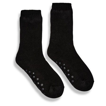Ribbon Unisex Vuxen Eskimo Stil Fleece Sockor 4 UK-7 UK Svart