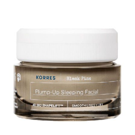 Korres Black Pine Plump-Up Sleeping Facial Ansiktsmask & peeling Unisex 40 ML