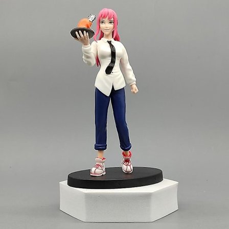 19cm Motorsåg Man Denji Anime Figur Power/denji Action Figur Motorsåg Man Denji Figurine Vuxen Samlarobjekt Modell Docka Leksak Present C