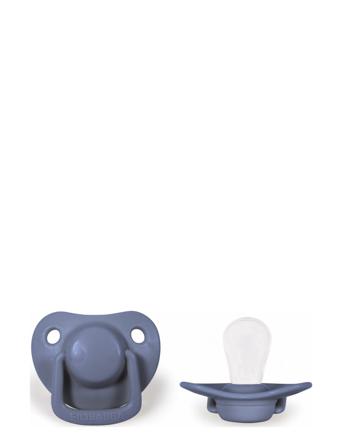2-Pack Pacifiers - Powder Blue 0-6 Months Blue Filibabba