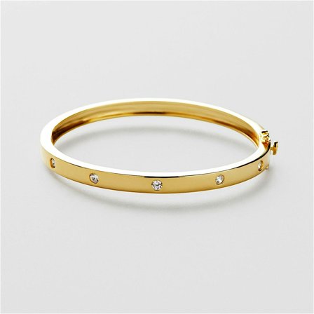 Love Bangle Armband - 18K VERGOLDETES STERLINGSILBER
