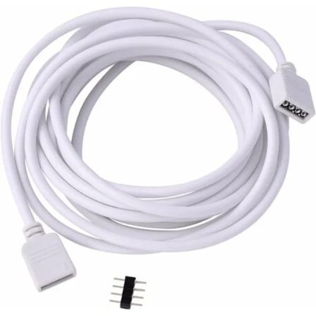 TS-RGB Valonauhan Jatkojohto LED-valonauhan Liitäntäkaapeli (6M)