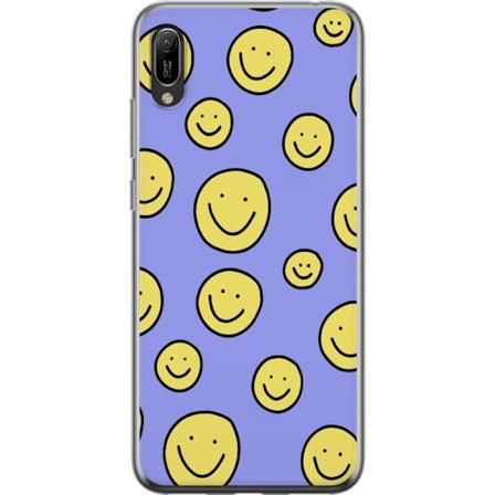 Kompatibelt Mobilskal till Huawei Huawei Y6 Pro (2019) Smiley Mönster