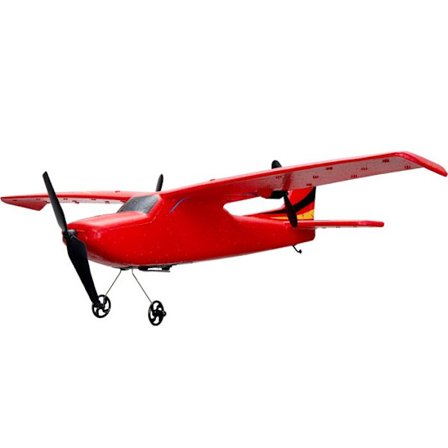 RC-flygplan - DUOKU - Z50 - 2,4 GHz - Gyroskop 6 Axlar - 2 Inkluderade Batterier