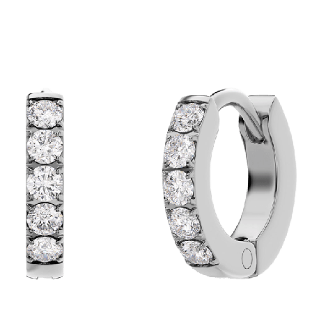 Edblad Glow Hoops S Steel Smycken & klockor Dam Grå ONESIZE