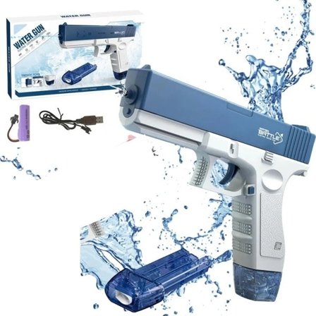 Elektrisk Glock Vatten Gevär Leksaker Sommar Utomhus Strand Stor kapacitet Kul eldning Simning Pool Skytte Spel leksak