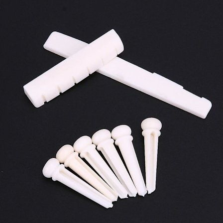 Kannettava luun sillansilta, pähkinä ja satula kitaralle