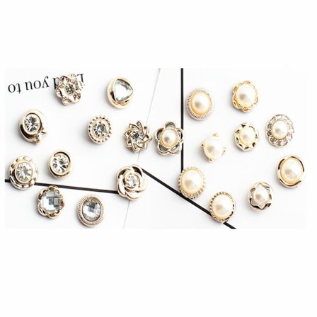 Brocheknapper 20 stk model 1