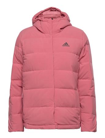 Helionic Hooded Down Jacket Fodrad Jacka Rosa Adidas Performance