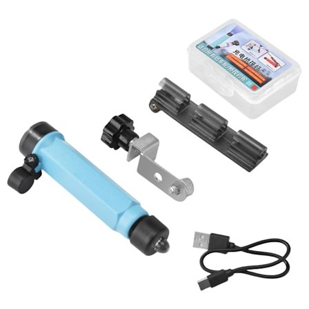 Lysstyrkejusterbar stangspids fiskelys broflåde lys fiskestangslys