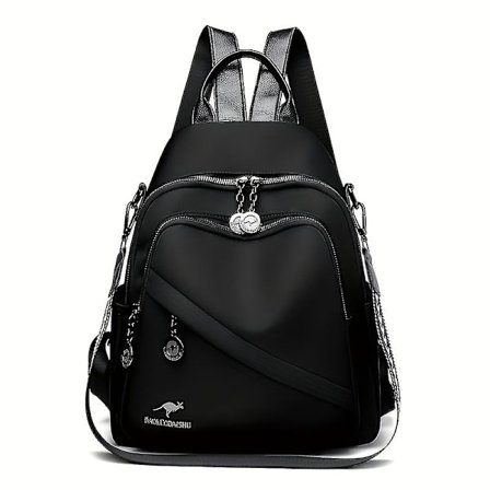 Multi-stropp dobbelt-trekk ryggsekk kvinners lette slitesterke vanntette kvinners ryggsekk