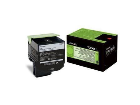 Lexmark Toner, 702XK Unison , svart, 70C2XK0 - Lyreco - Toner och bläck - Tonerkassetter - Toner Lexmark