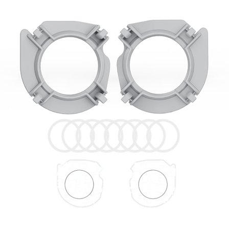 Vippdämpare för Mini 3 Pro/Mavic3/Air 2 2S/Mini 2 Joystick Tillbehör för fast fäste med dubbelsidiga tejper