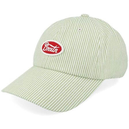 Brixton - Grön unconstructed Keps - Parsons Cap Sand/Sea Kelp Dad Cap @ Hatstore